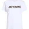 Metallic Leather Je T'aime Tee