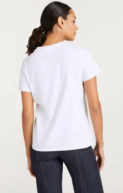 Metallic Leather Je T'aime Tee