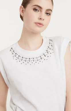 Mixed Rhinestone Bella Tee