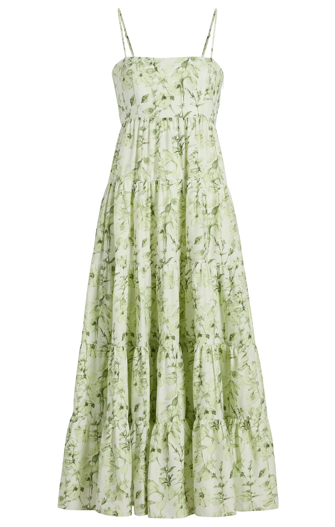 Monochromatic Floral Gavin Dress