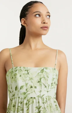 Monochromatic Floral Gavin Dress