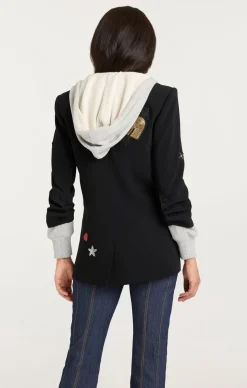 Nebula Embellished Hooded Khloe Blazer