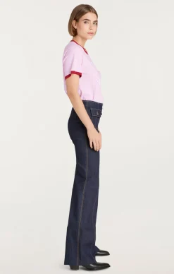 Paris New York Ringer Tee