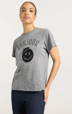 Pop Up Bonjour Shrunken Tee