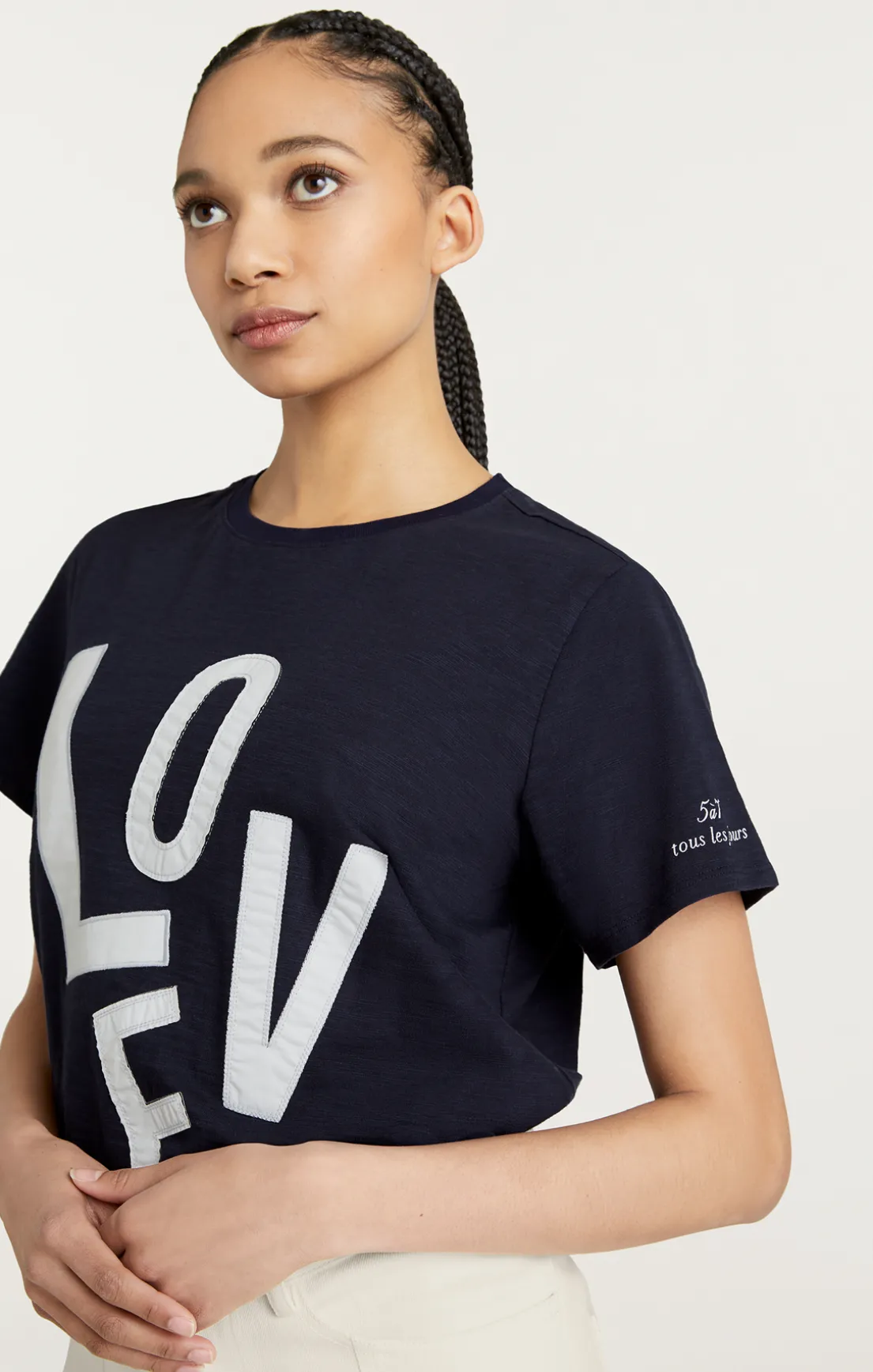 Poplin Spell Love Tee