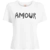 Rhinestone Amour Shrunken Tee