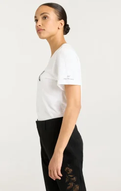 Rhinestone Amour Shrunken Tee