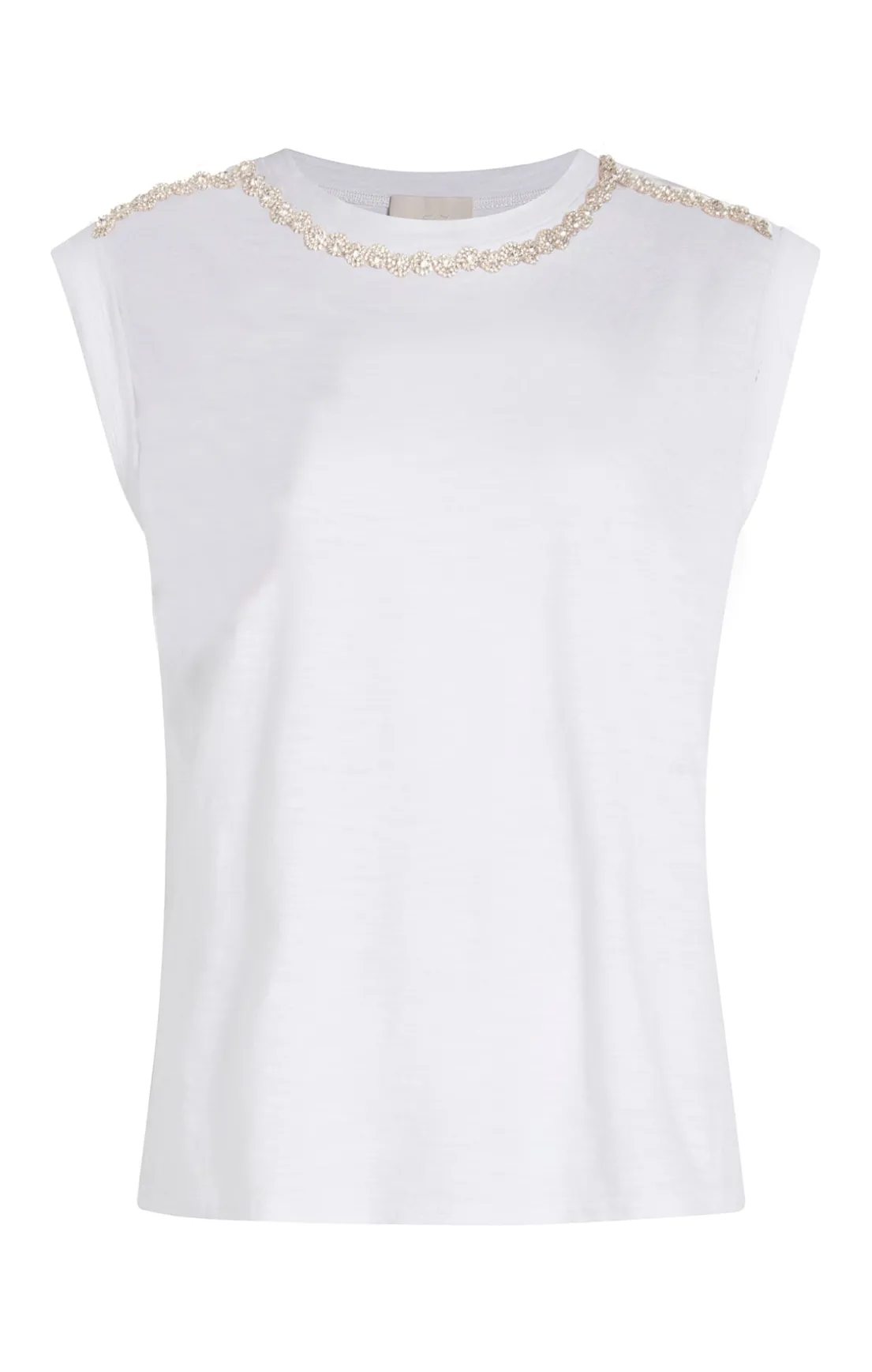 Rhinestone Border Bella Tee