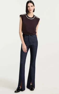 Rhinestone Border Bella Tee