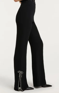 Rhinestone Bow Kali Pant