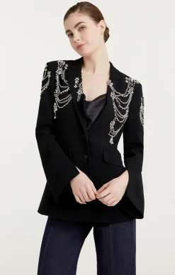 Rhinestone Chain Cheyenne Blazer