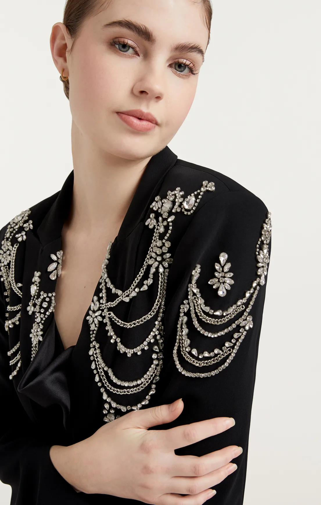 Rhinestone Chain Cheyenne Blazer