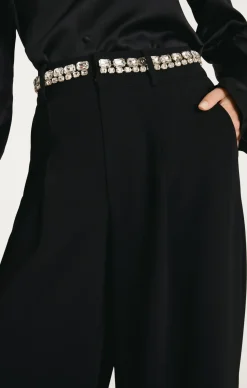 Rhinestone Chain Genna Pant