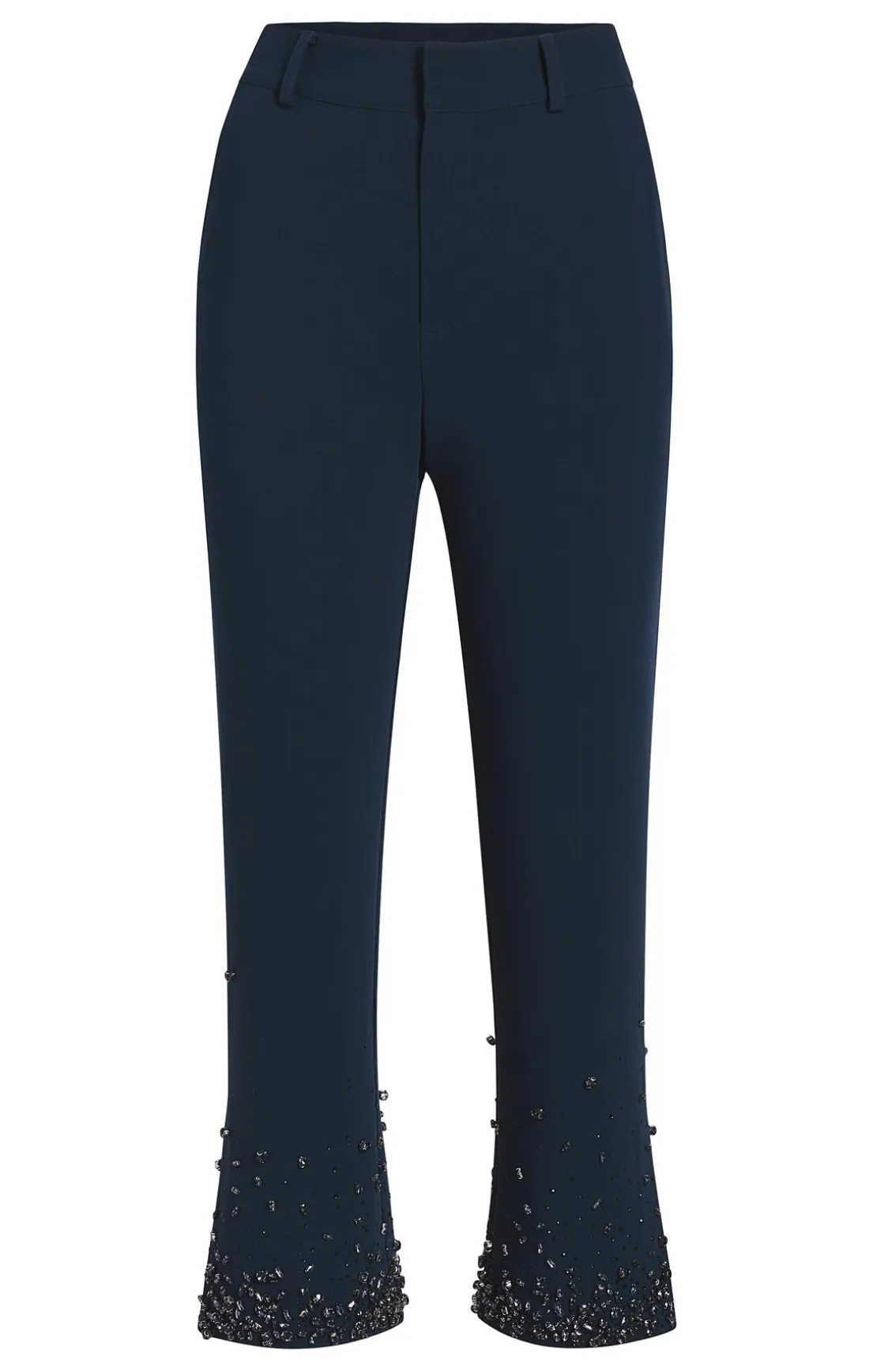 Rhinestone Crackle Cropped Kerry Pant