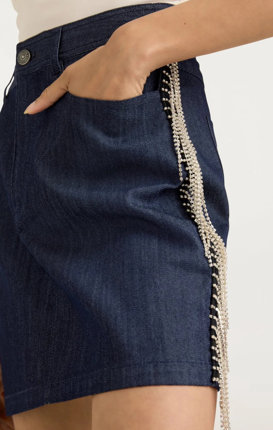 Rhinestone Dara Skirt