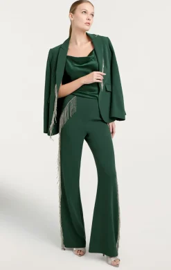 Rhinestone Fringe Embellished Cheyenne Blazer