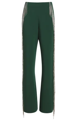 Rhinestone Fringe Remy Pant