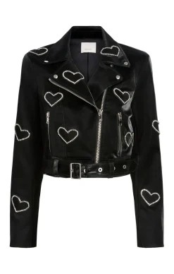 Rhinestone Hearts Zoe Jacket