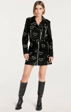 Rhinestone Hearts Zoe Jacket