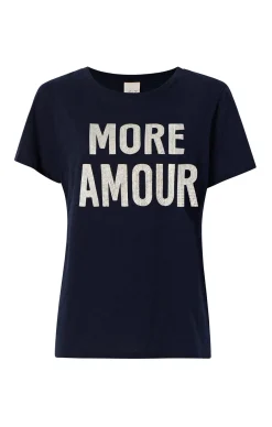 Rhinestone More Amour Tee