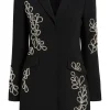Rhinestone Paisley Long Sleeve Joel Dress