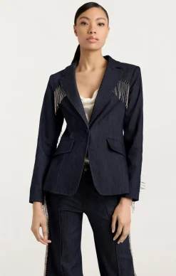 Rhinestone Sasha Blazer