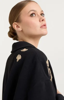 Rose Embellished Gravis Coat