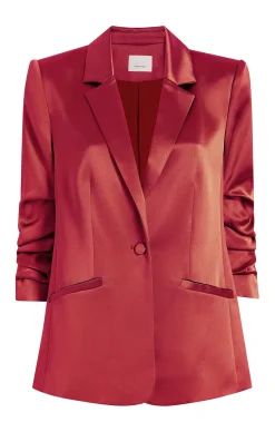 Satin Kylie Blazer