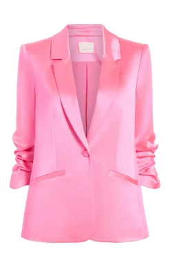 Satin Kylie Blazer