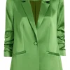 Satin Kylie Blazer