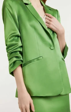 Satin Kylie Blazer