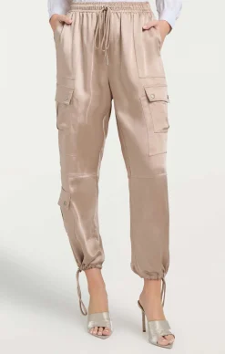 Satin Nitsan Parachute Pant