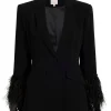 Sequin And Feather Cheyenne Blazer