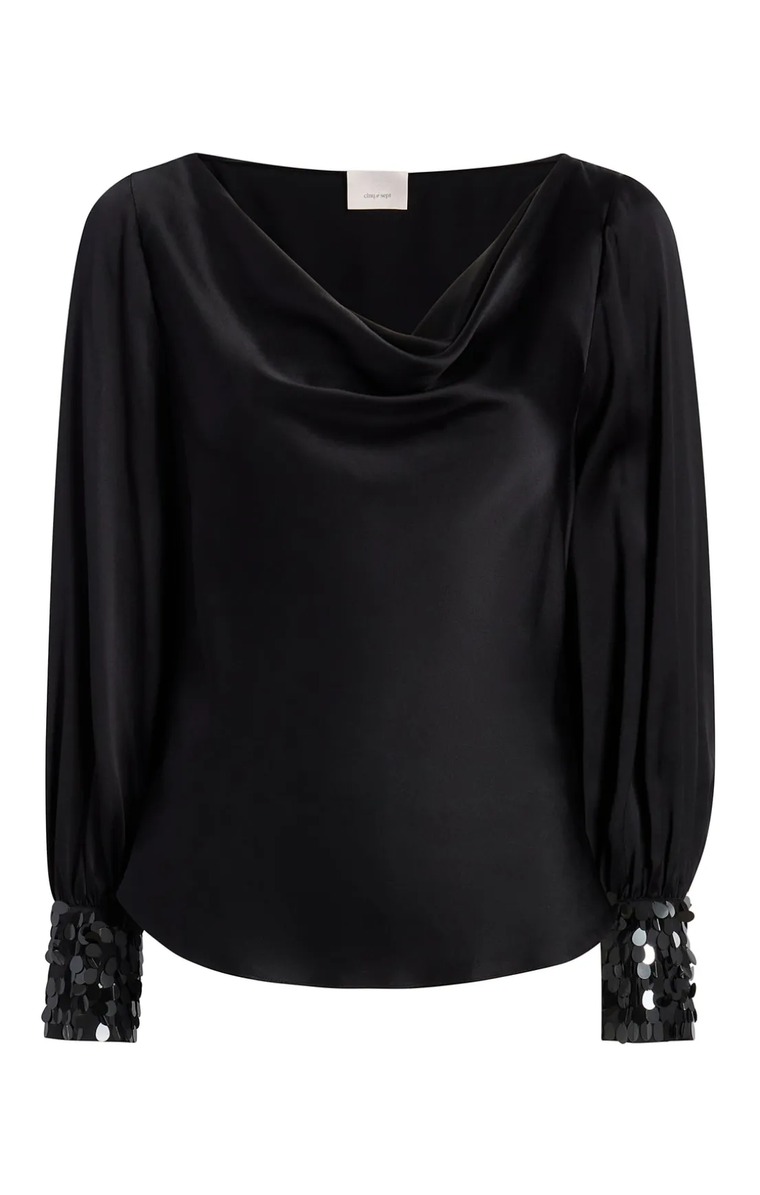 Sequin Cuff Taylee Top