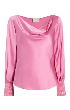 Sequin Cuff Taylee Top