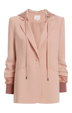 Sequin Hooded Khloe Blazer