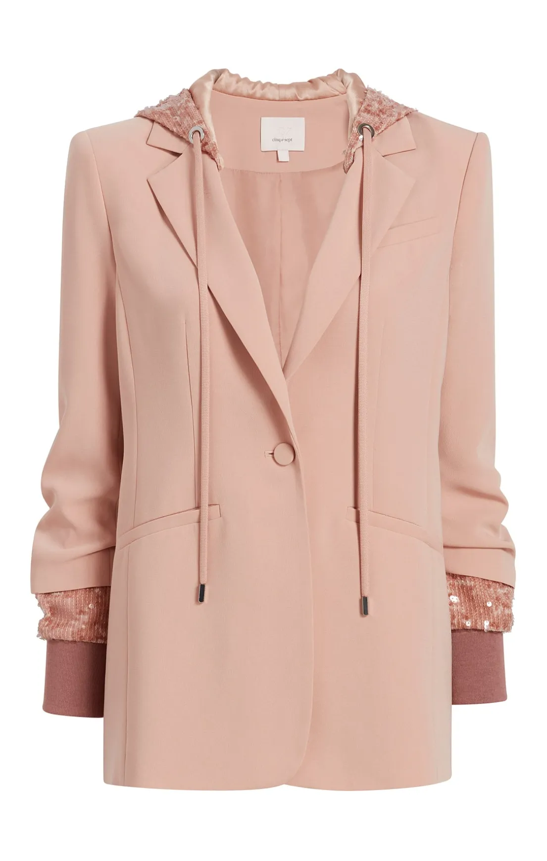 Sequin Hooded Khloe Blazer