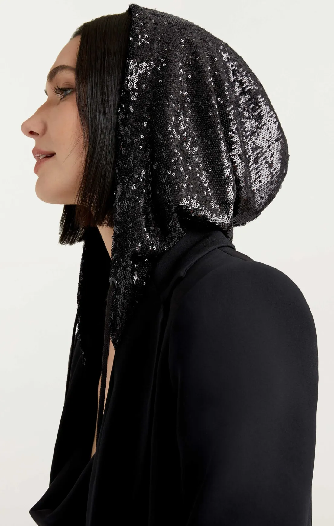 Sequin Hooded Khloe Blazer