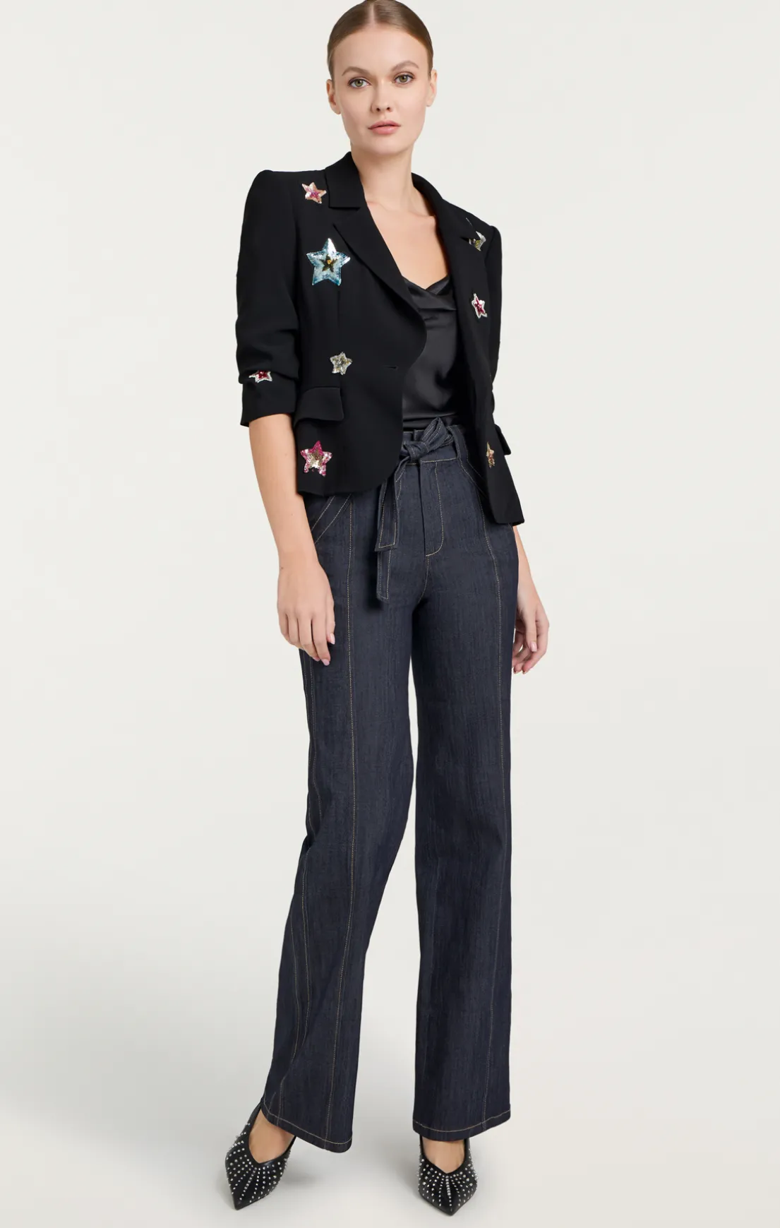 Sequin Star Le Petit Khloe Blazer