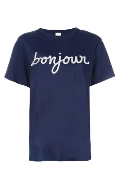 Sequined Bonjour Tee