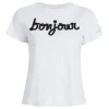 Shrunken Fringe Bonjour Tee