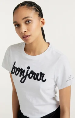 Shrunken Fringe Bonjour Tee