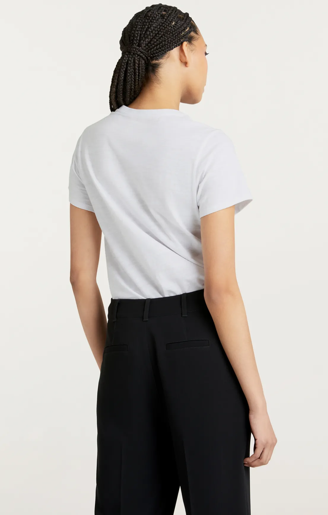 Shrunken Fringe Bonjour Tee