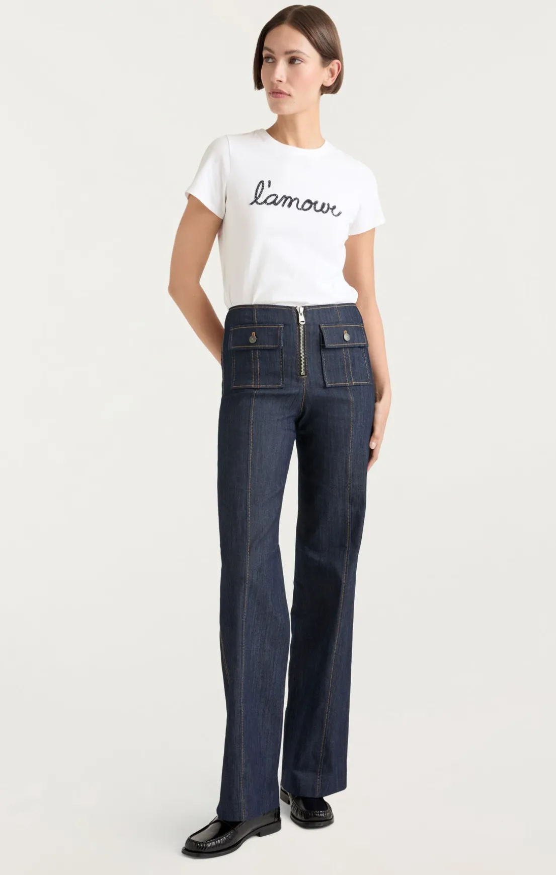 Shrunken L'amour Tee