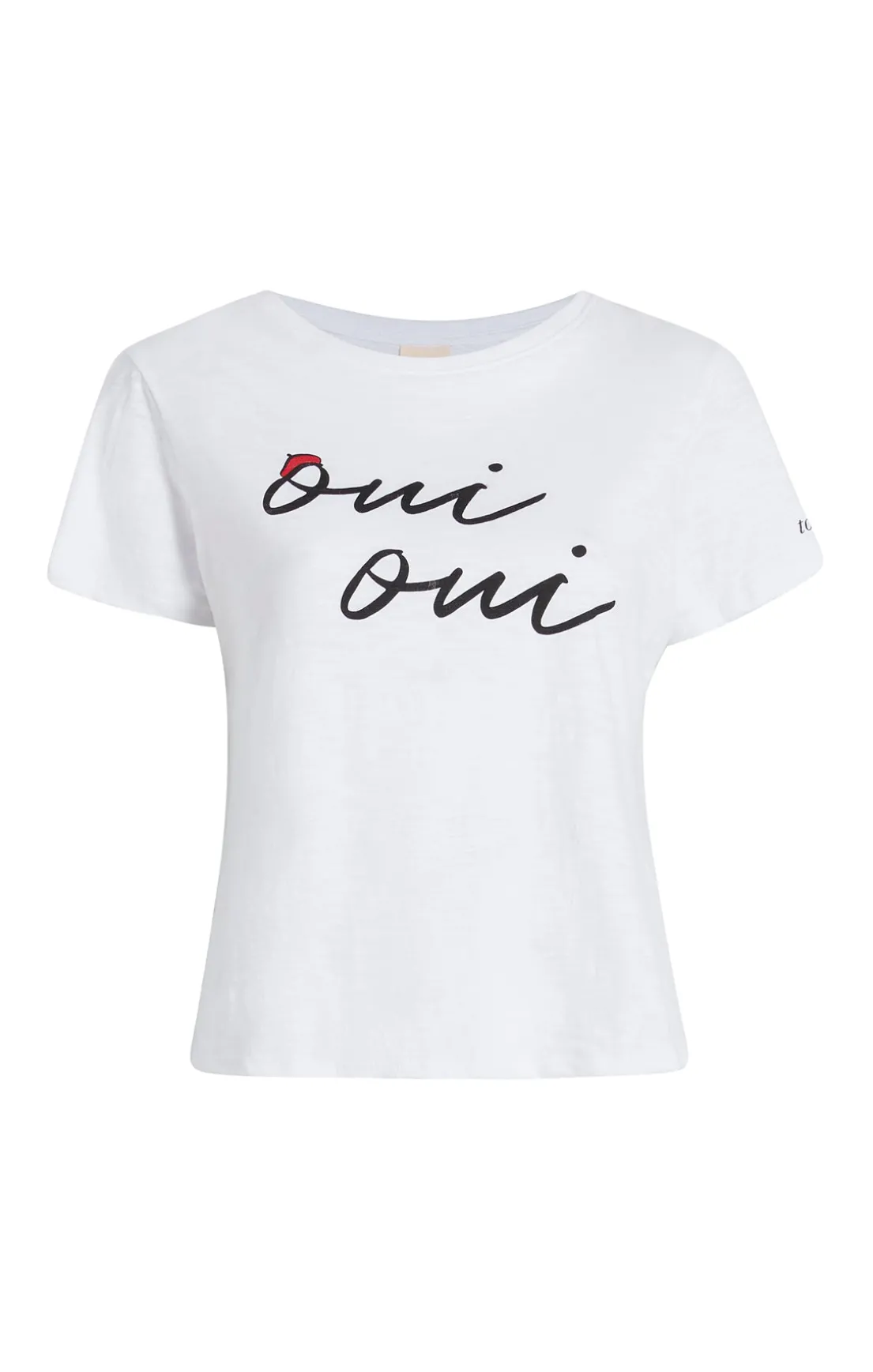 Shrunken Oui Oui Tee