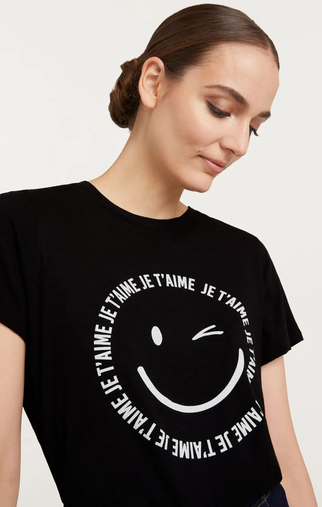 Smiley Je Taime Tee