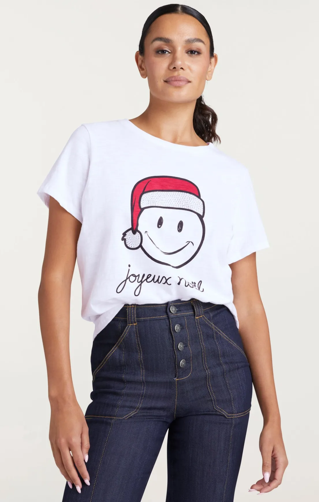 Smiley Joyeux Noel Tee