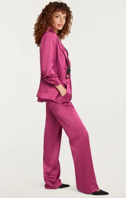 Smooth Satin Khloe Blazer