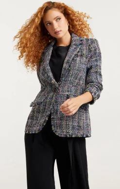 Spacedye Tweed Khloe Blazer