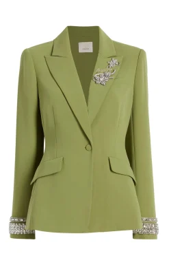 Stacked Jewelry Embellished Cheyenne Blazer